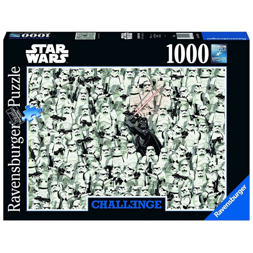 Puzzle 14989 Challange Star Wars 1000 dílků 