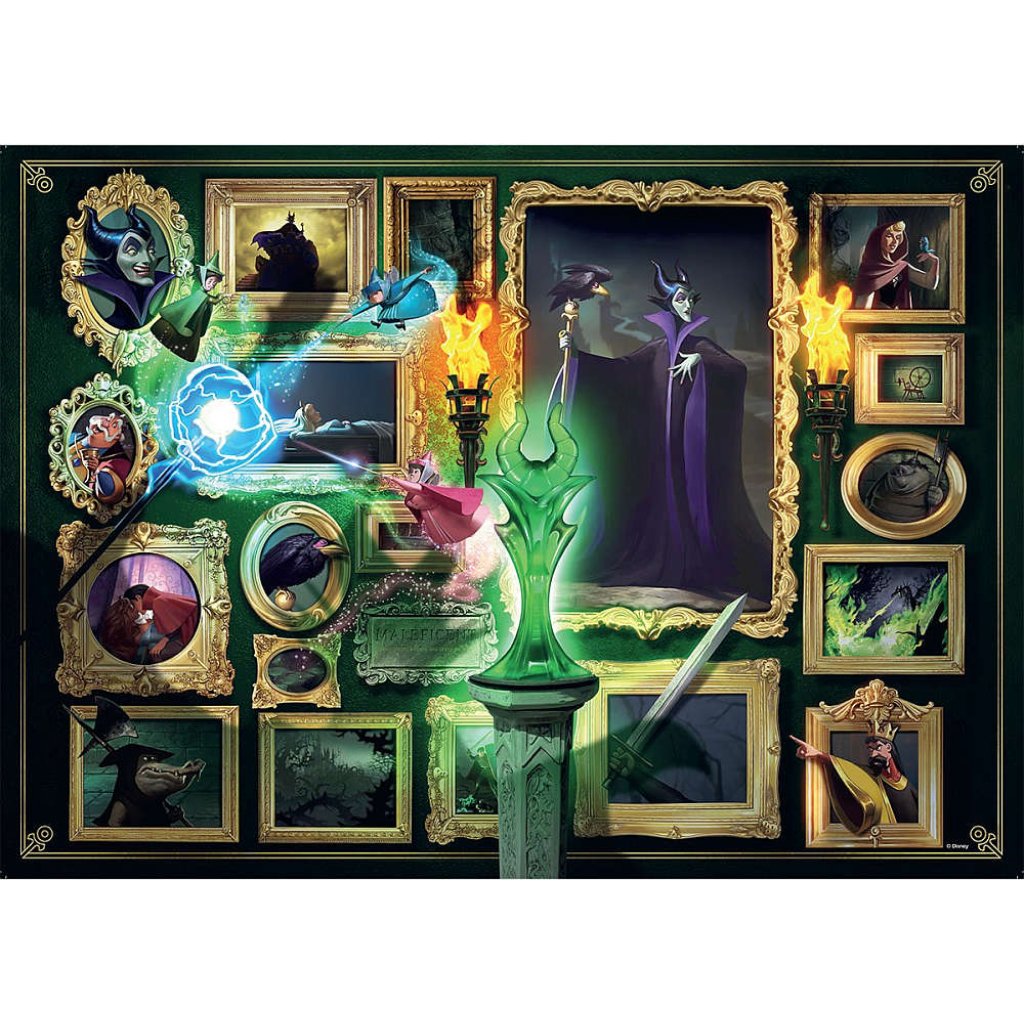 Puzzle 150250 Villainous, charaktery Maleficent 1000 dílků