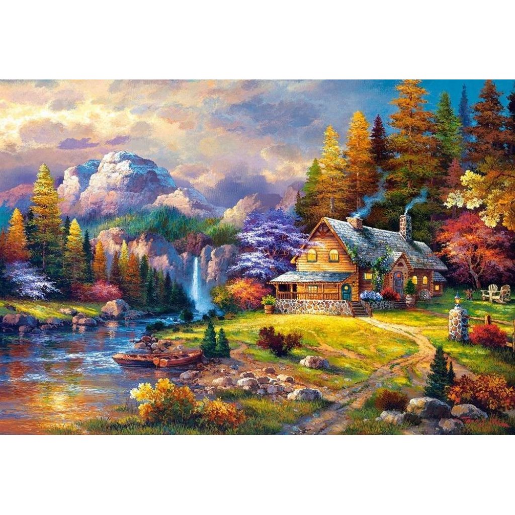 Puzzle 151462 Horská krajina 1500 dílků