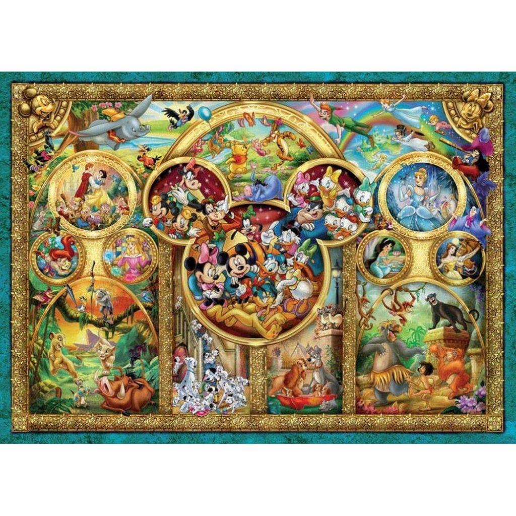Puzzle 152667 Nějkrásnější Disney 1000 dílků 