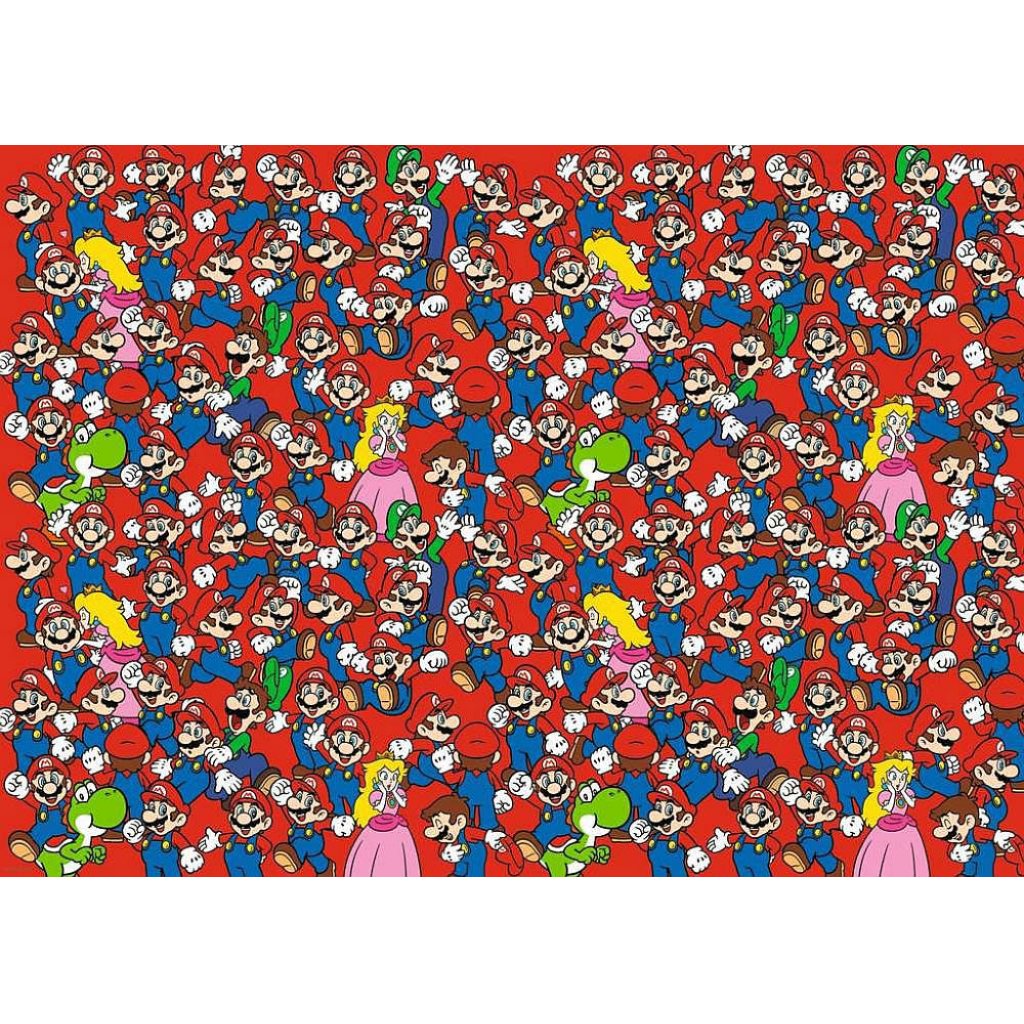Puzzle 16525 Challange Super Mario 1000 dílků 