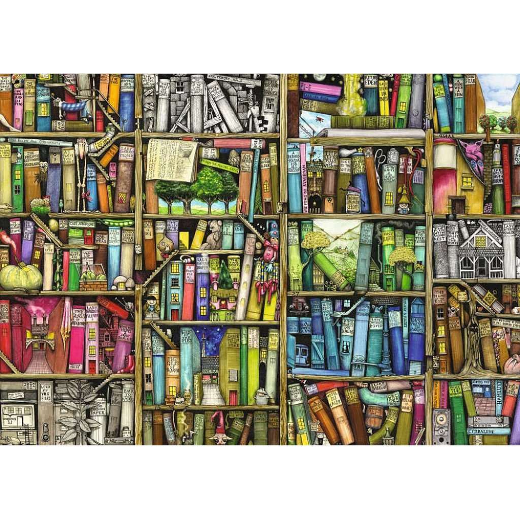 Puzzle 19137 Magická knihovna 1000 dílků 