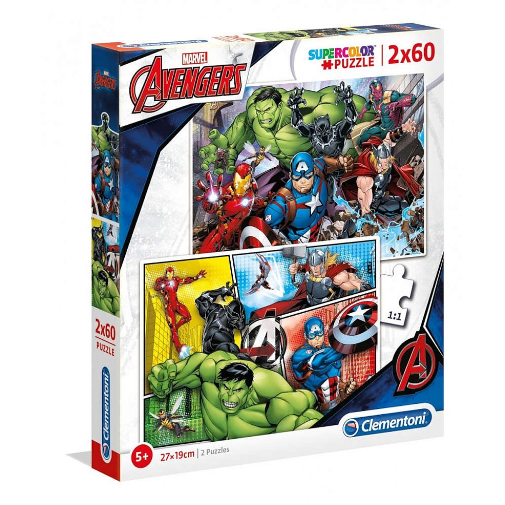 Puzzle 21605 - Avengers 2x60