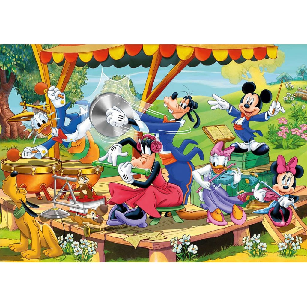 Puzzle 21620 - Mickey a přátelé 2x60 dílků