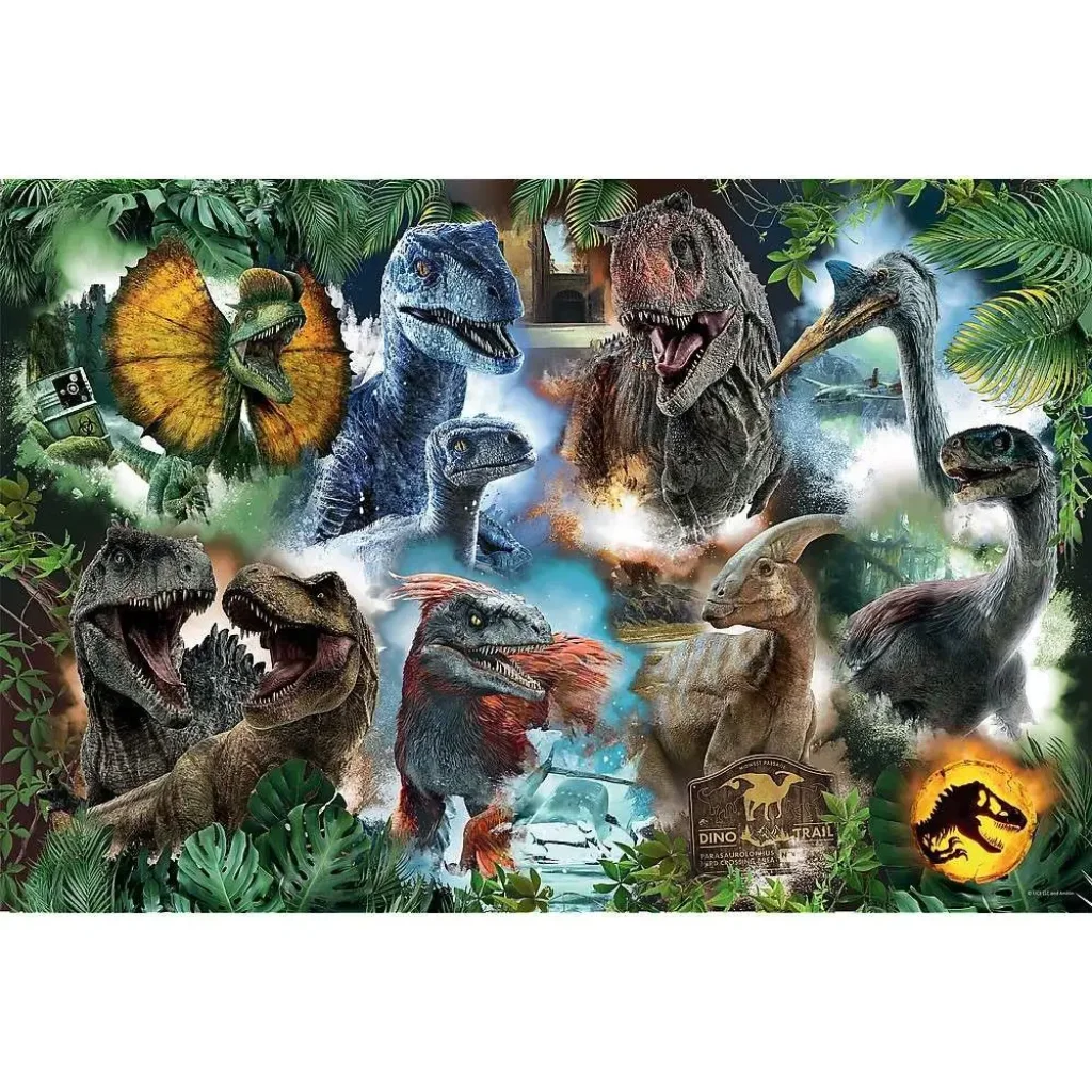 Puzzle 23013 Dinosauři, Jurský svět 300 dílků