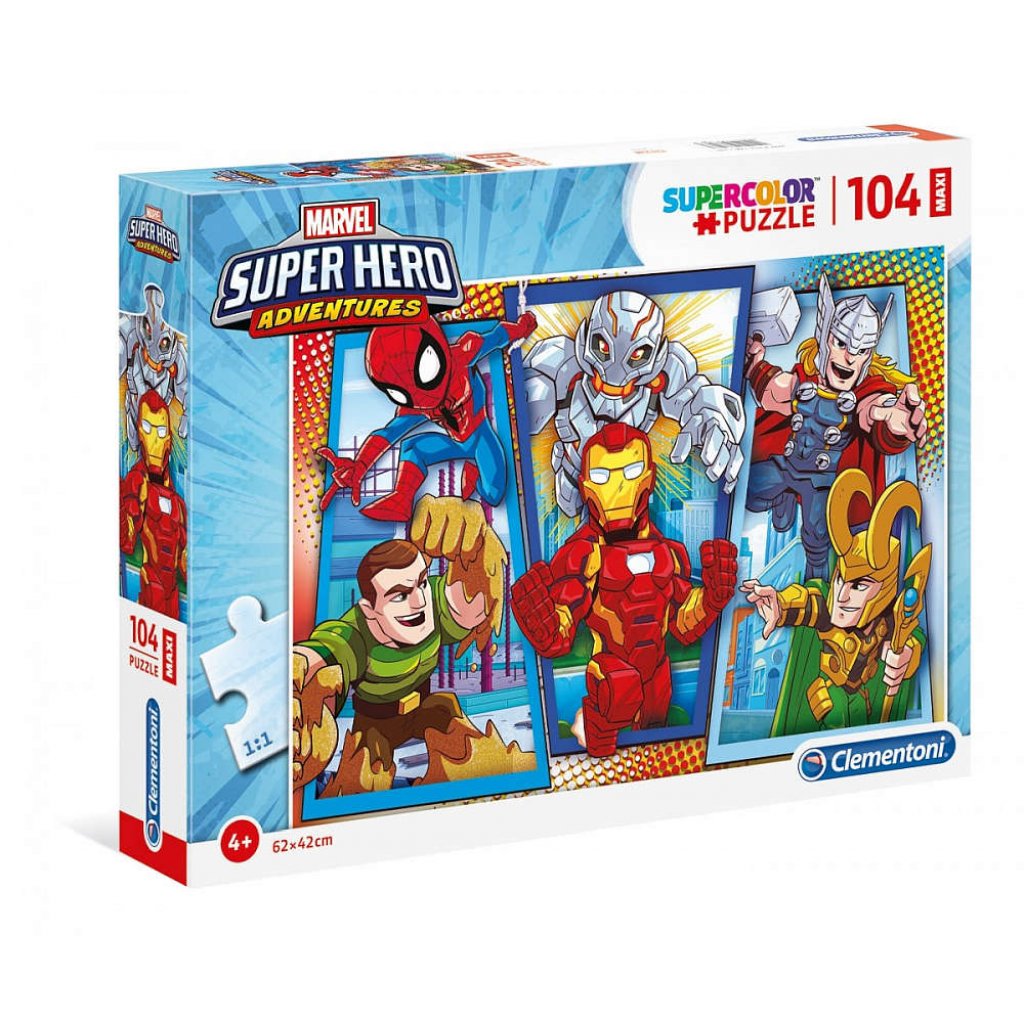 Puzzle 23746 Marvel Superhero, Avengers - 104 dílků MAXI