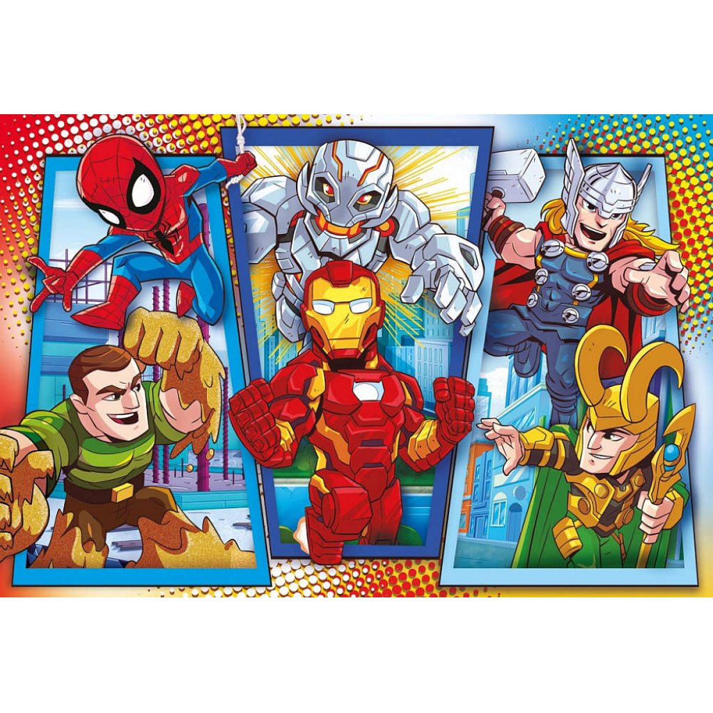 Puzzle 23746 Marvel Superhero, Avengers - 104 dílků MAXI