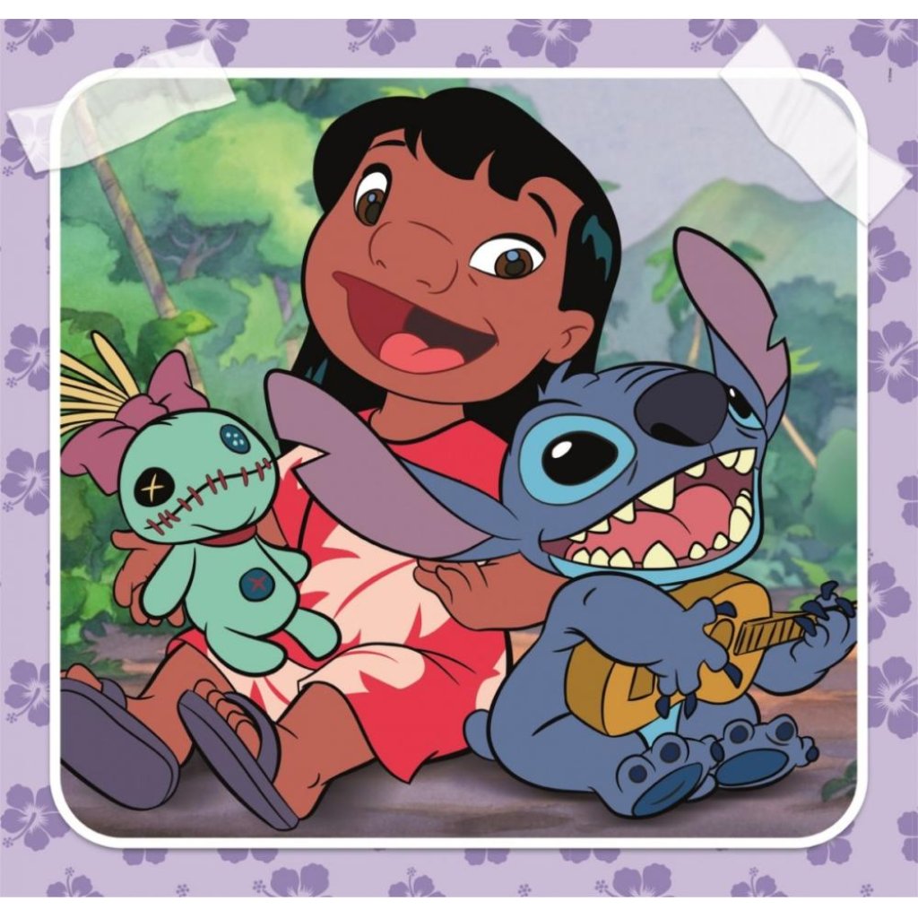 Puzzle 25321 Lilo a Stitch 3x48 dílků