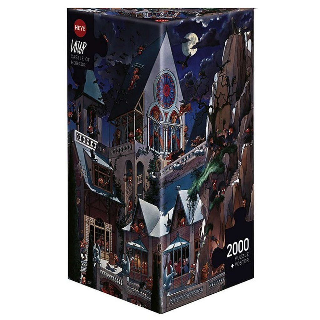 Puzzle 26127 Hororový hrad 2000 dílků