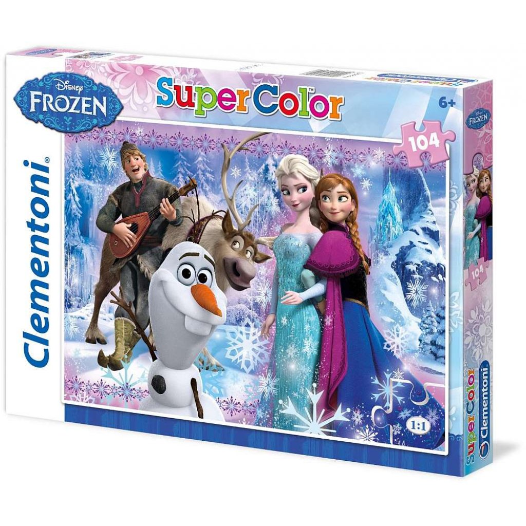 Puzzle 27912 - Frozen - Ledové království - 104 dílků 