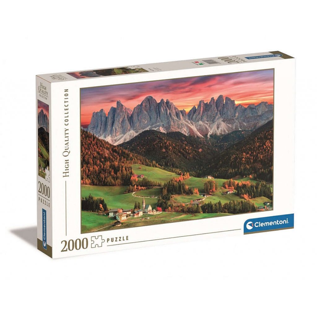 Puzzle 32570 Dolomity, Val Di Funes - 2000 dílků