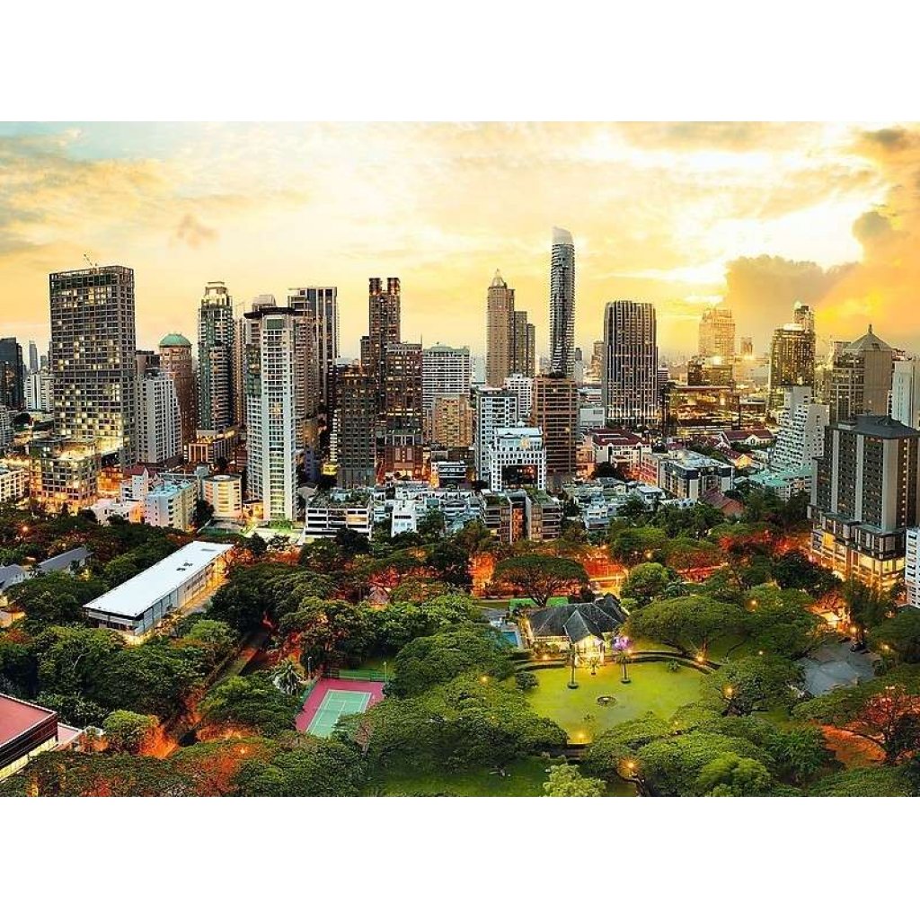 Puzzle 33060 Západ slunce v Bangkoku 3000 dílků