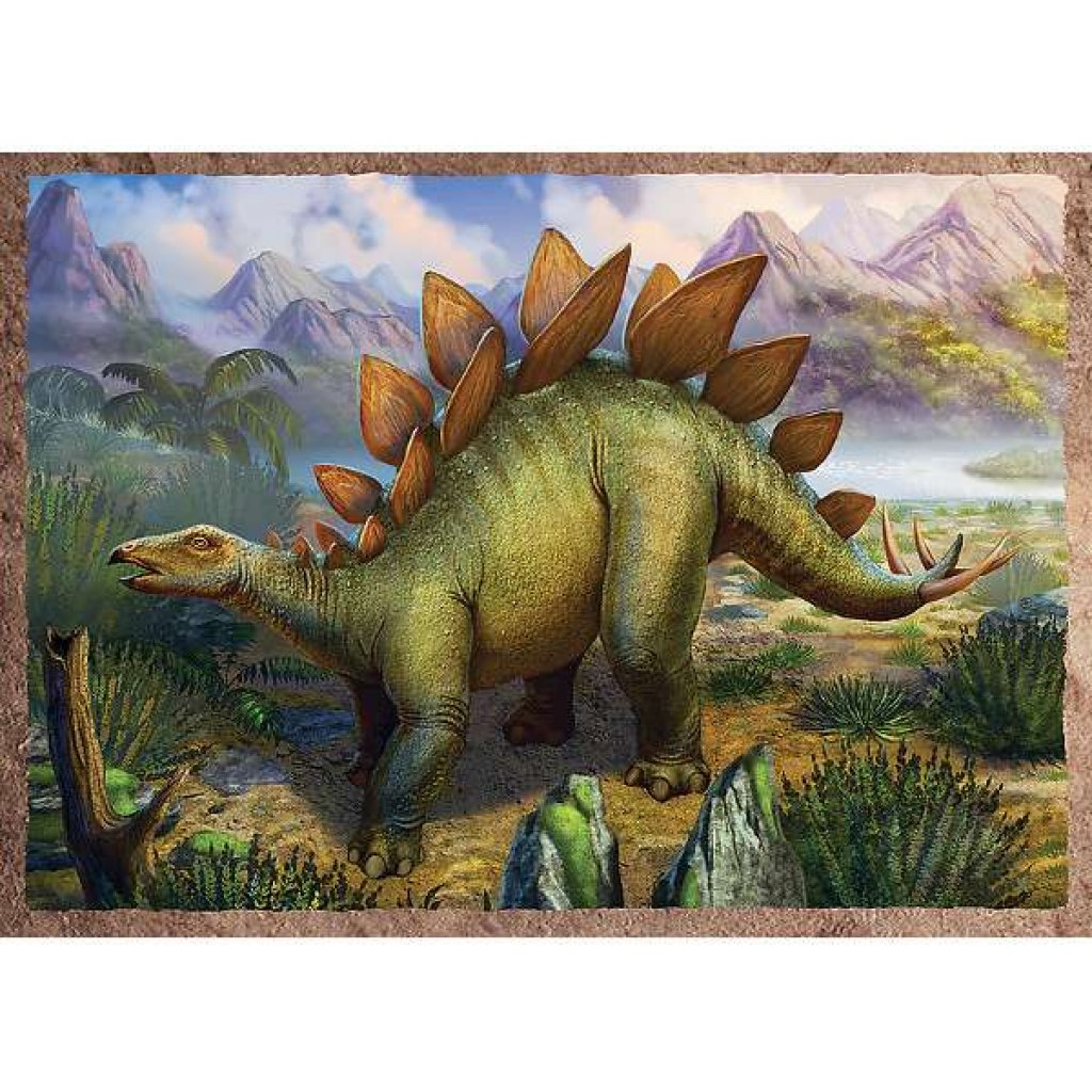 Puzzle 34249  Dinosauři 4 v 1, 35, 48, 54, 70 dílků