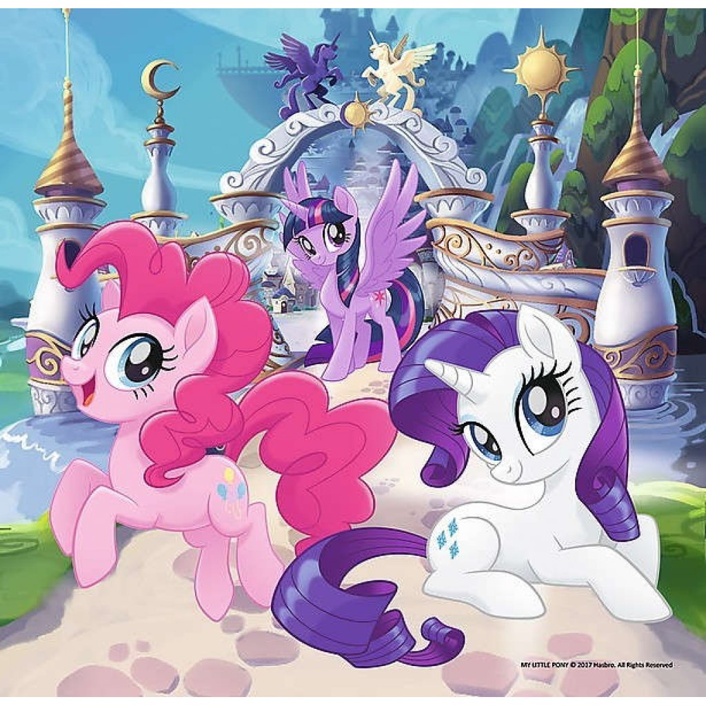Puzzle 34823 - My little Pony 3 v 1, 20 , 36, 50 dílků