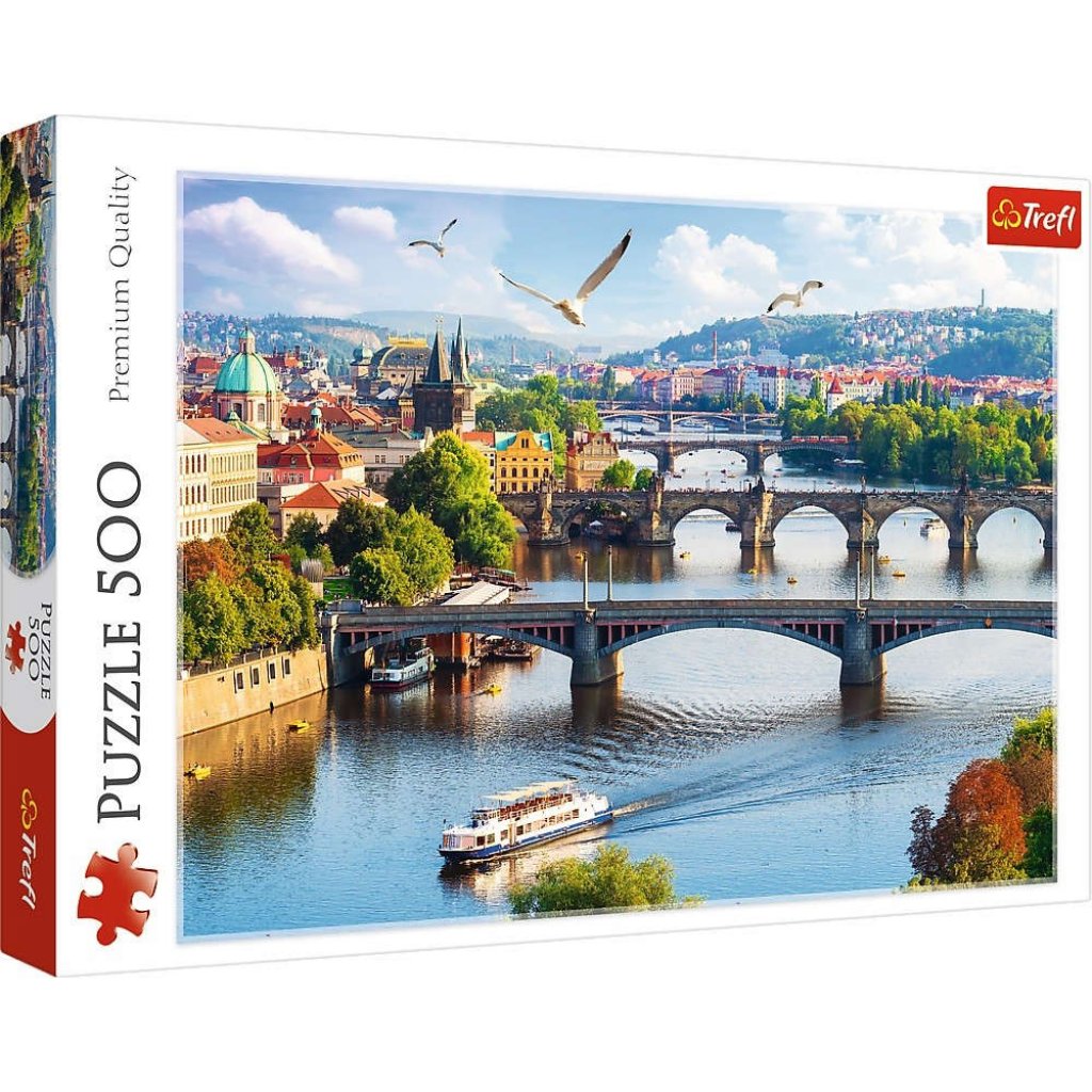 Puzzle 37382 Praha mosty 500 dílků