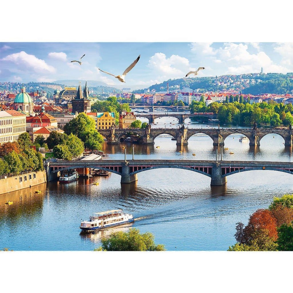 Puzzle 37382 Praha mosty 500 dílků