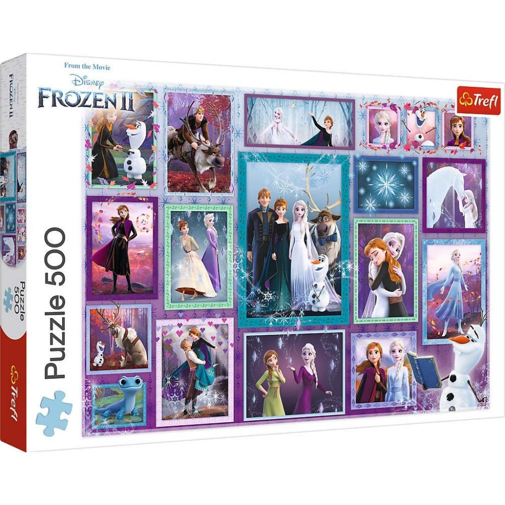 Puzzle 37392 Frozen, Ledové královfství 500 dílků