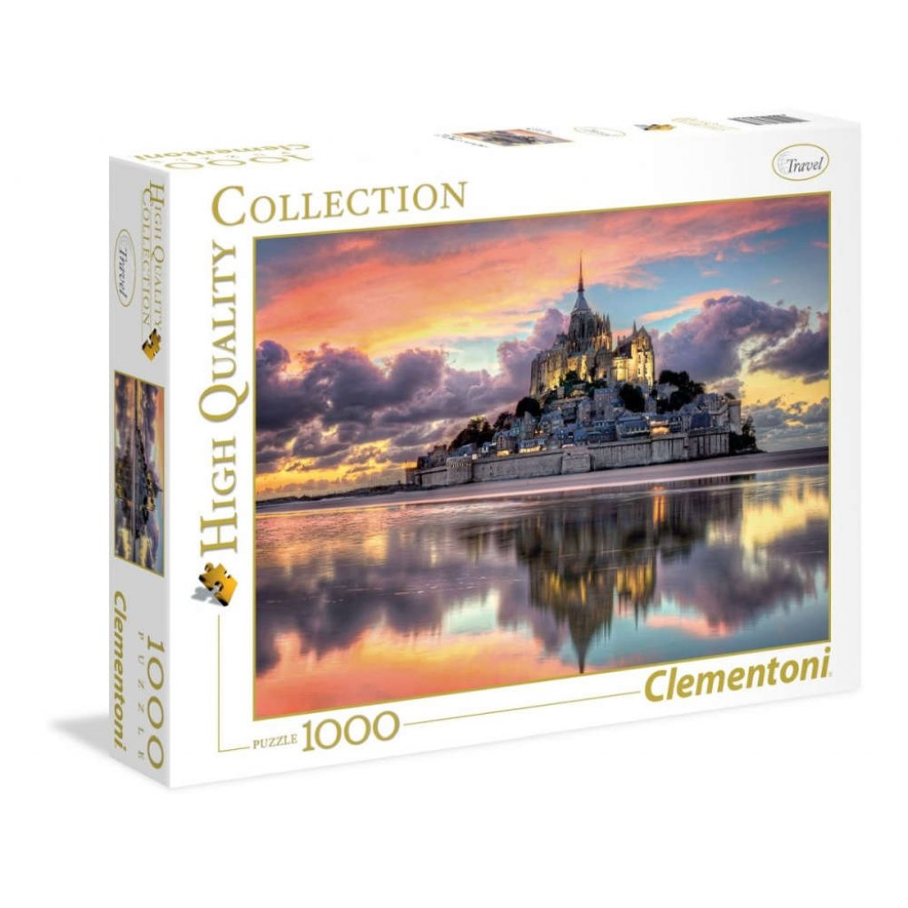 Puzzle 39367 Mont Saint-Michel - 1000 dílků