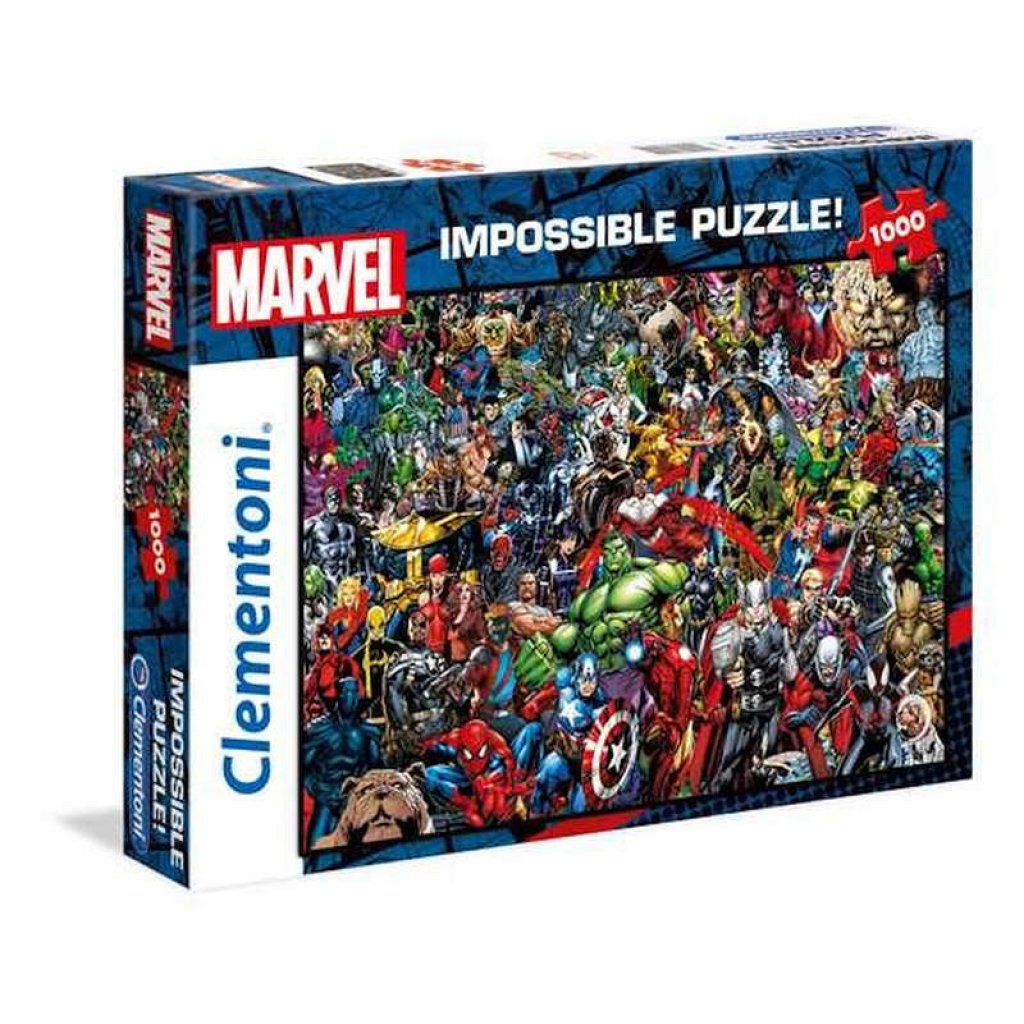 Puzzle 39411 Marvel Impossible Avengers 1000 dílků