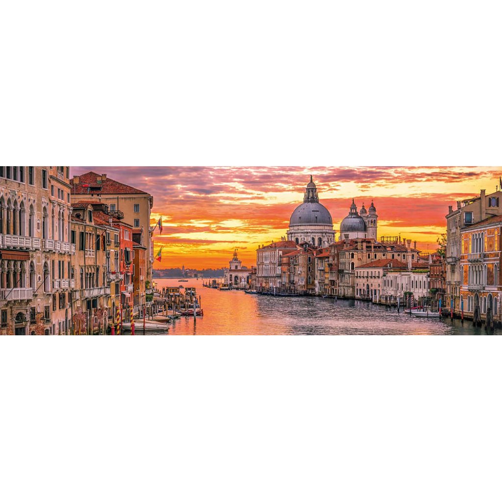 Puzzle 39426 Benátky, Grand Kanal 1000 dílků panorama