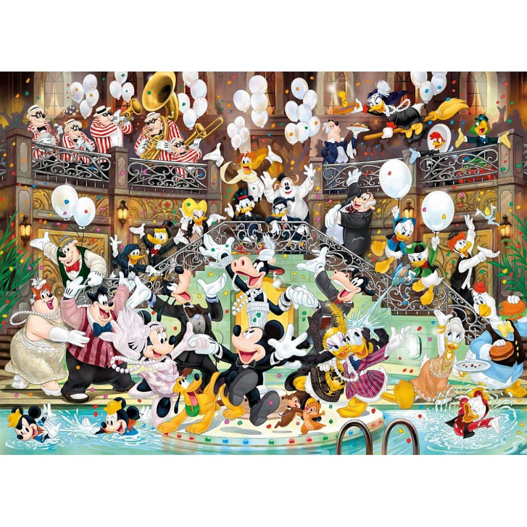Puzzle 39472 Disney, Mickey 90 let magie 1000 dílků