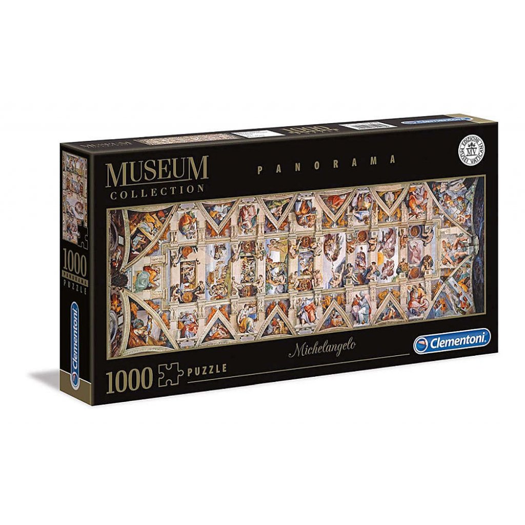 Puzzle 39498 Sixtinská kaple panorama 1000 dílků