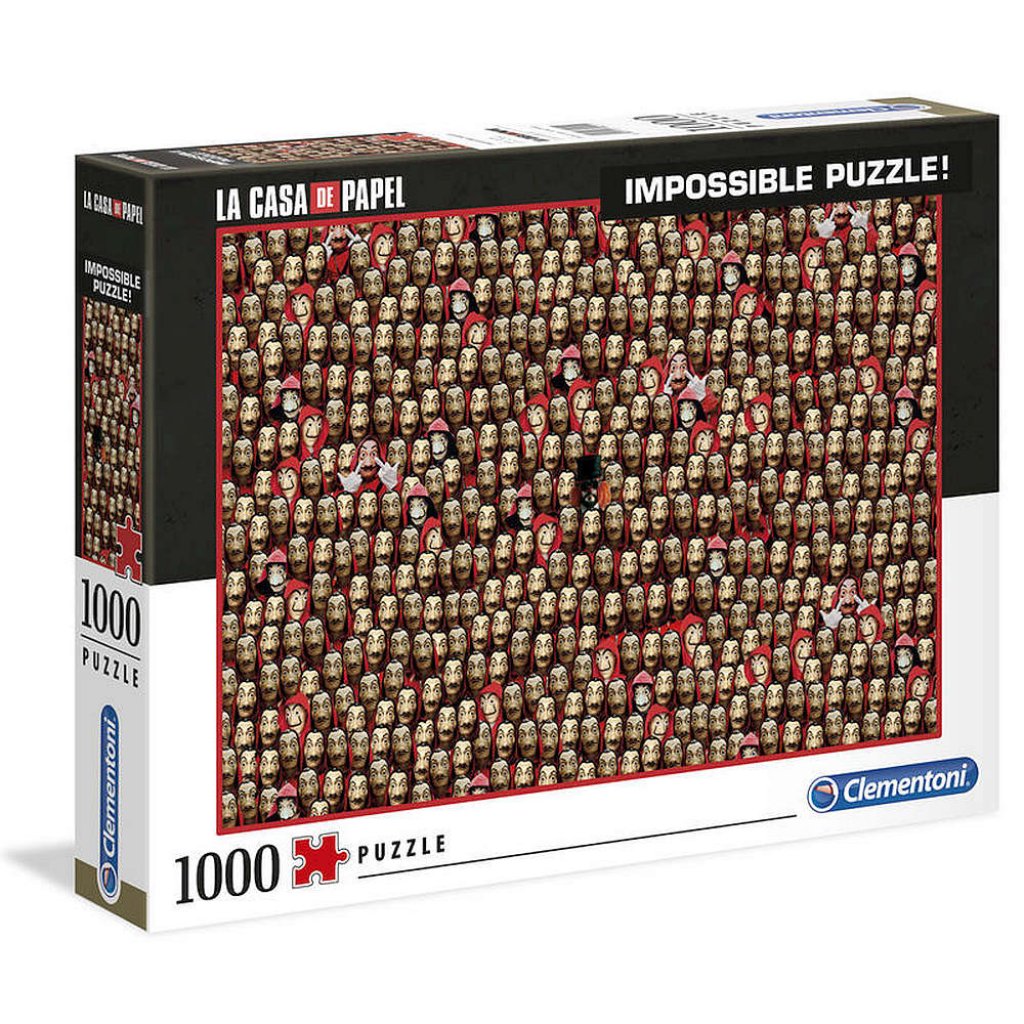 Puzzle 39527 Impossible NETFLIX La Casa de Papel 1000 dílků