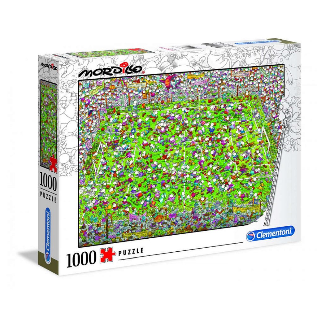 Puzzle 39537 Impossible Mordillo zápas 1000 dílků