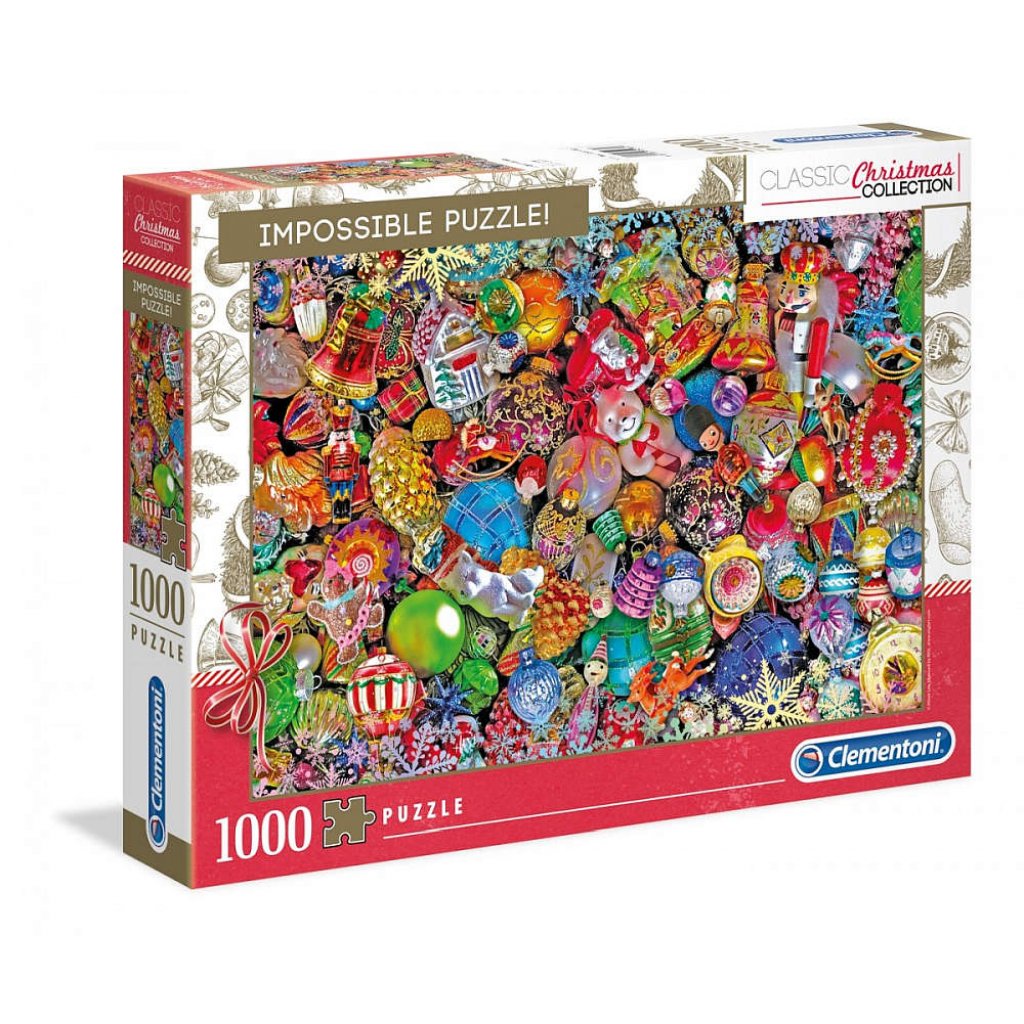 Puzzle 39585 Impossible Vánoční 1000 dílků