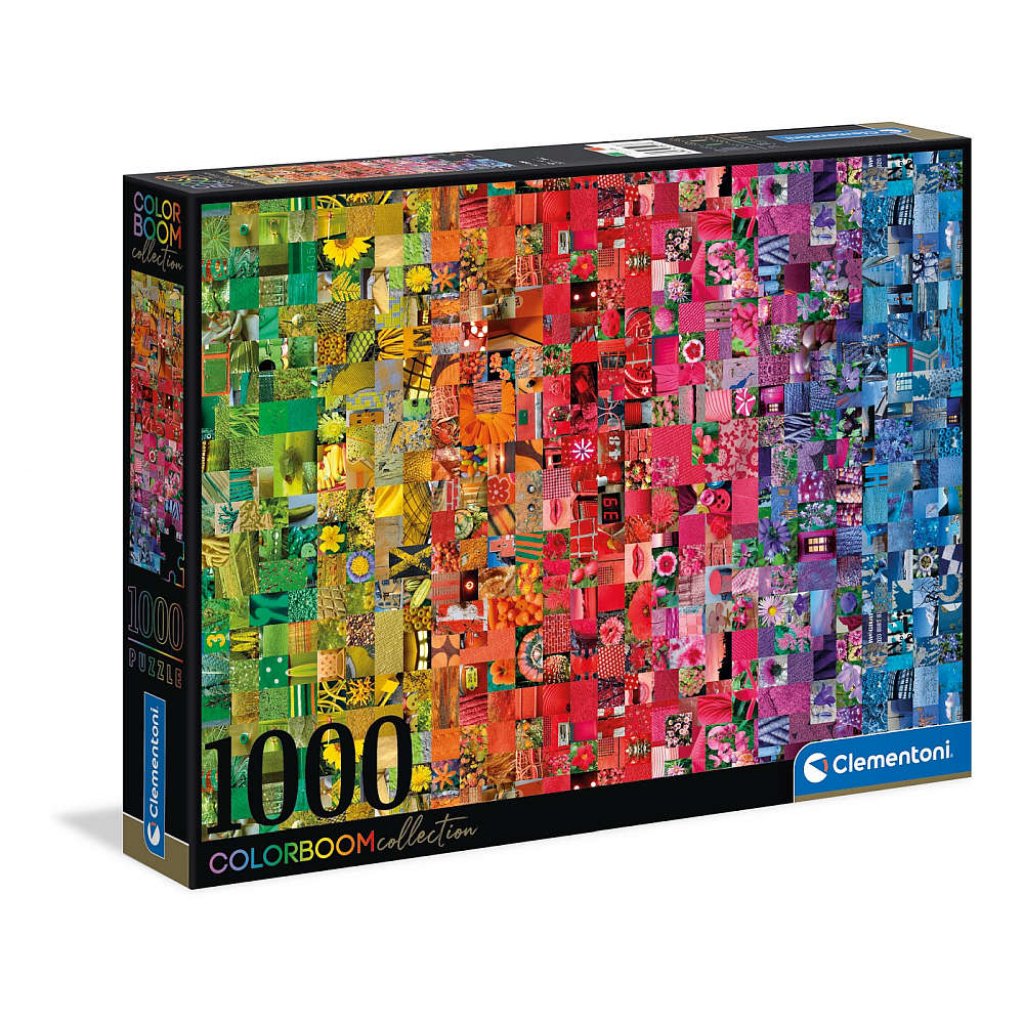Puzzle 39595 Color Boom - Colage 1000 dílků 