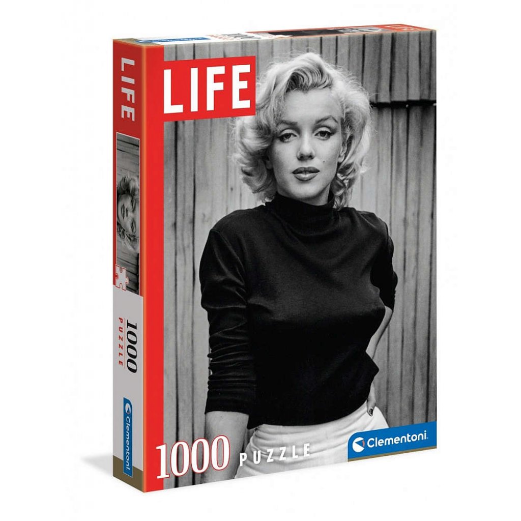 Puzzle 39632 Life Collection, Marilyn Monroe - 1000 dílků