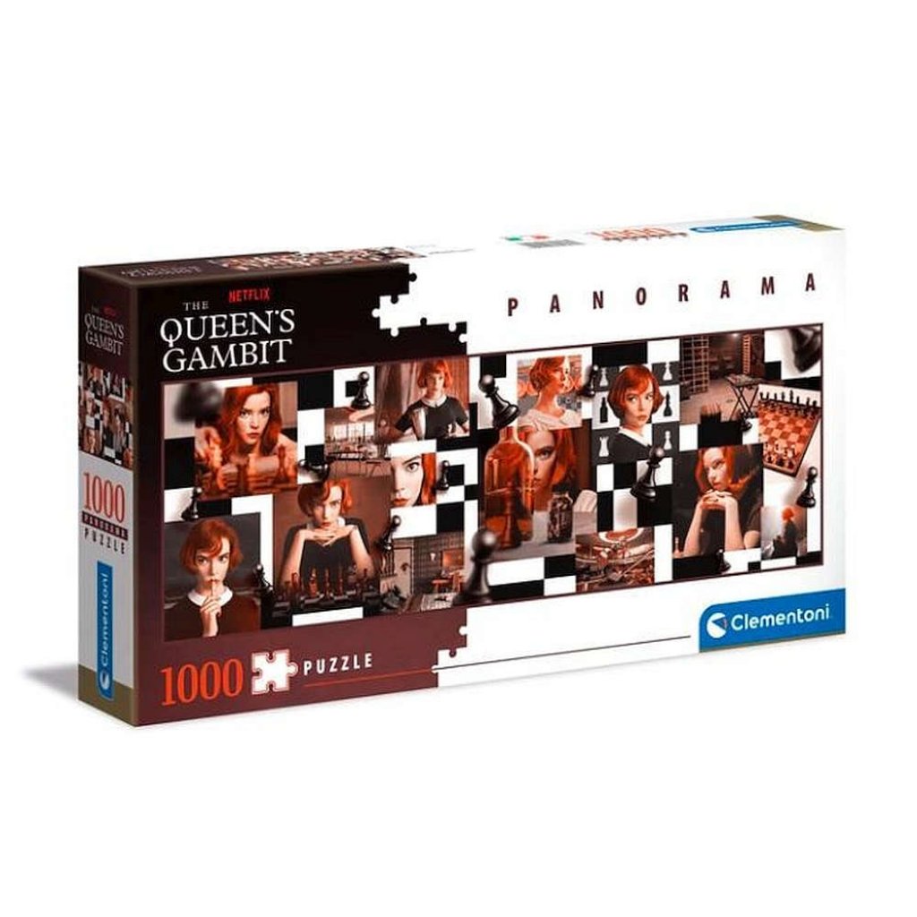 Puzzle 39696 Queen\'s Gambit, Dámský gambit panorama 1000 dílků