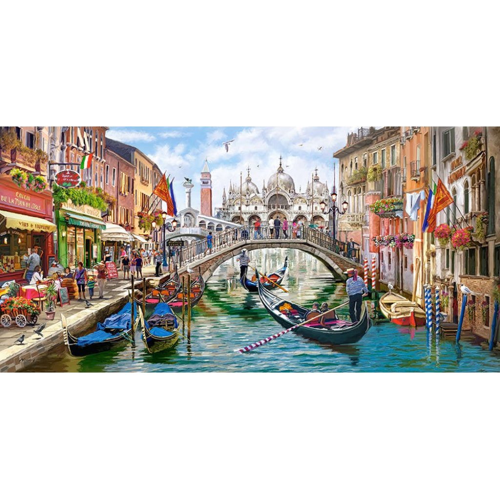Puzzle 400287 Itálie, Benátky - 4000 dílků