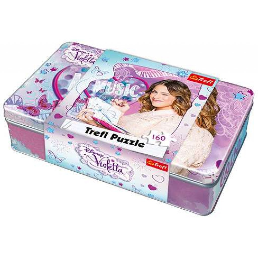 Puzzle 53001 - Violetta - 160 dílků plechová krabička