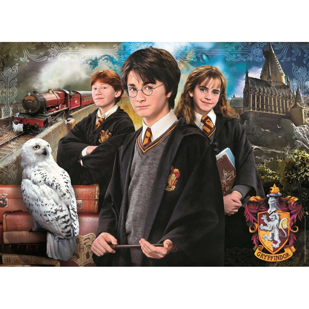 Puzzle 61882 Kufřík Harry Potter 1000 dílků