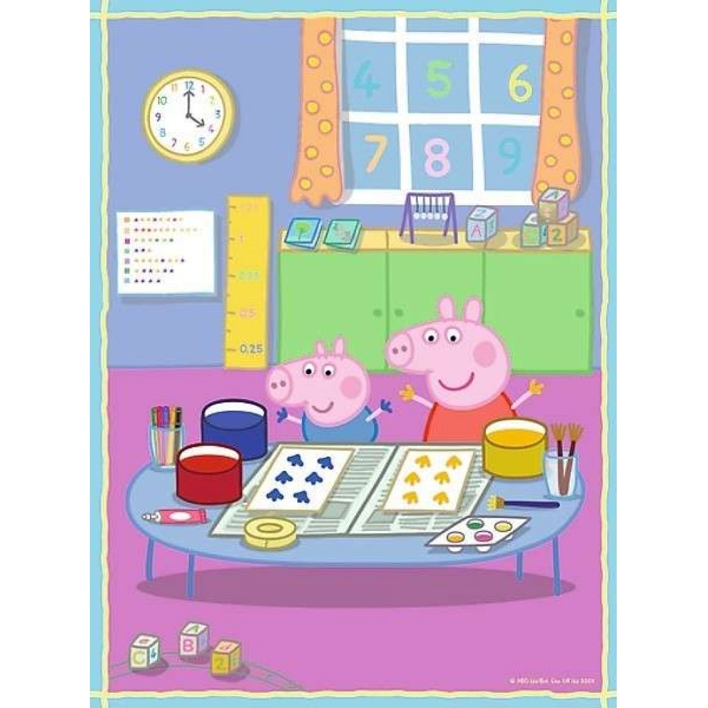 Puzzle a hra 90600 Peppa Pig a memo 2v1