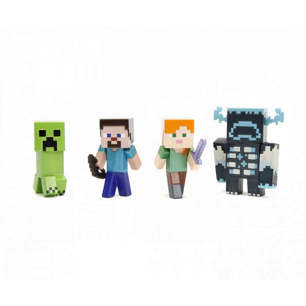 Set figurek Minecraft 8462 - set 4 figurek 6cm