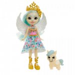 ENCHANTIMALS Royal 72627 panenka Paolina a zvířátko Pegas