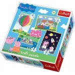 Puzzle 34131 - Peppa Pig - Pepina 4 v 1