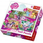 Puzzle 34153 - My Little Pony 4 v 1