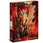 Puzzle 39464 Anne Stokes, Drak vnitřní síla 1000 dílků