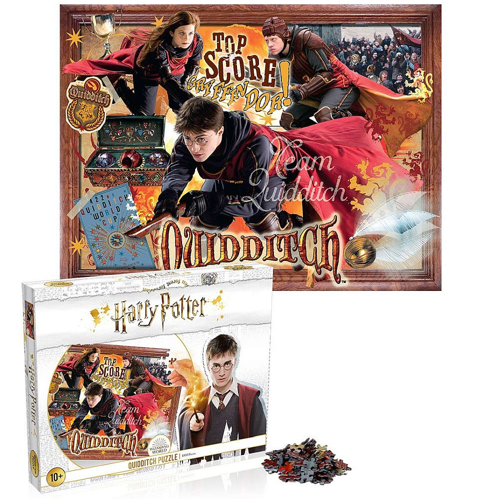 Puzzle 1000 Pièces Harry Potter Quidditch - Jeux & Jouets - Foto 2