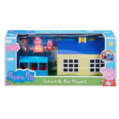 Hrací set Peppa Pig 65935 - škola a autobus  2