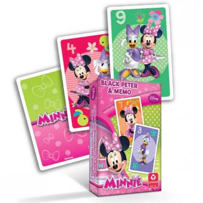 Karty 2v1 Černý Petr+memos 00245 - Minnie a Daisy