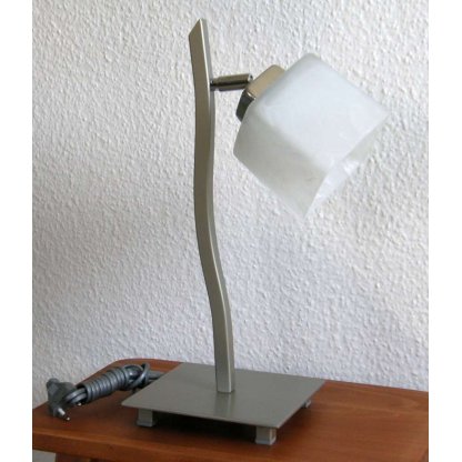 Lampa stolní 175-LN1 stříbro série LAPILLI