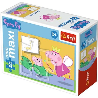 Minipuzzle 56000 Peppa Pig - 4x20 dílků maxi