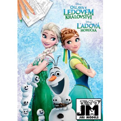 Omalovánky 08819 A4 Ledové království, Frozen Oslava