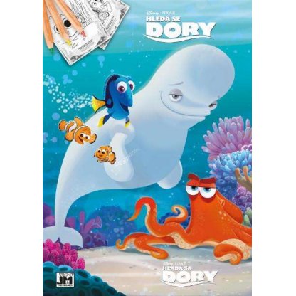 Omalovánky 09205 A4 Hledá se Dory