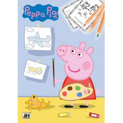 Omalovánky 1502-2 A4 Peppa Pig 2