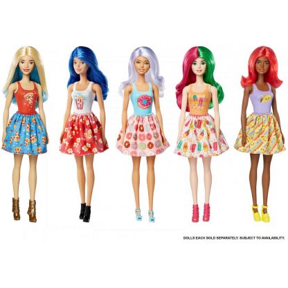 Panenka Barbie color reveal vlna 2